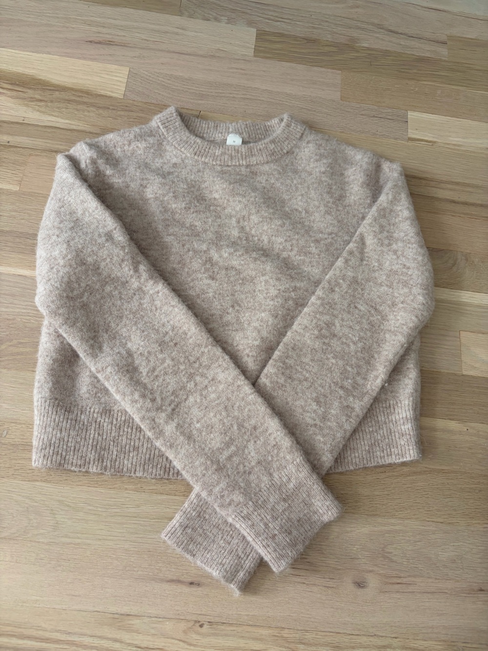 lululemon athletica Cozy Crewneck Sweater in Light Taupe